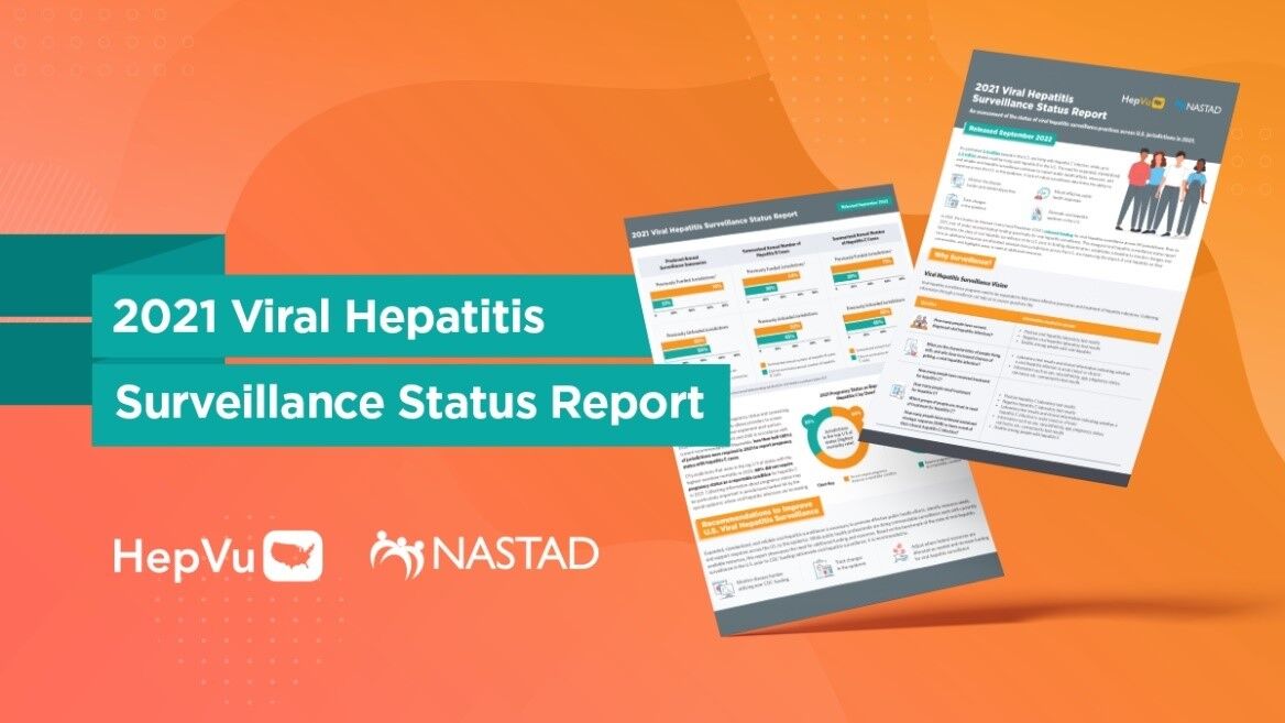 2021 Viral Hepatitis Status Surveillance Report Promotion Flyer