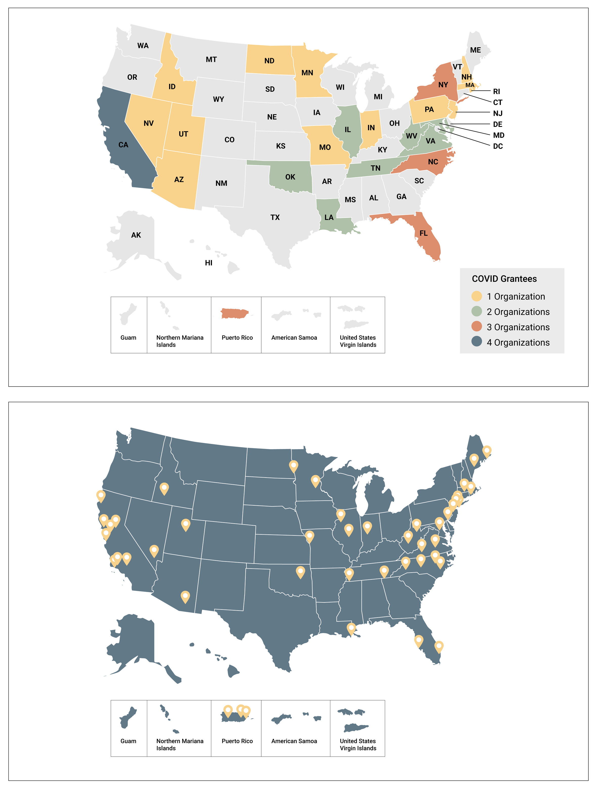 Grantees Maps