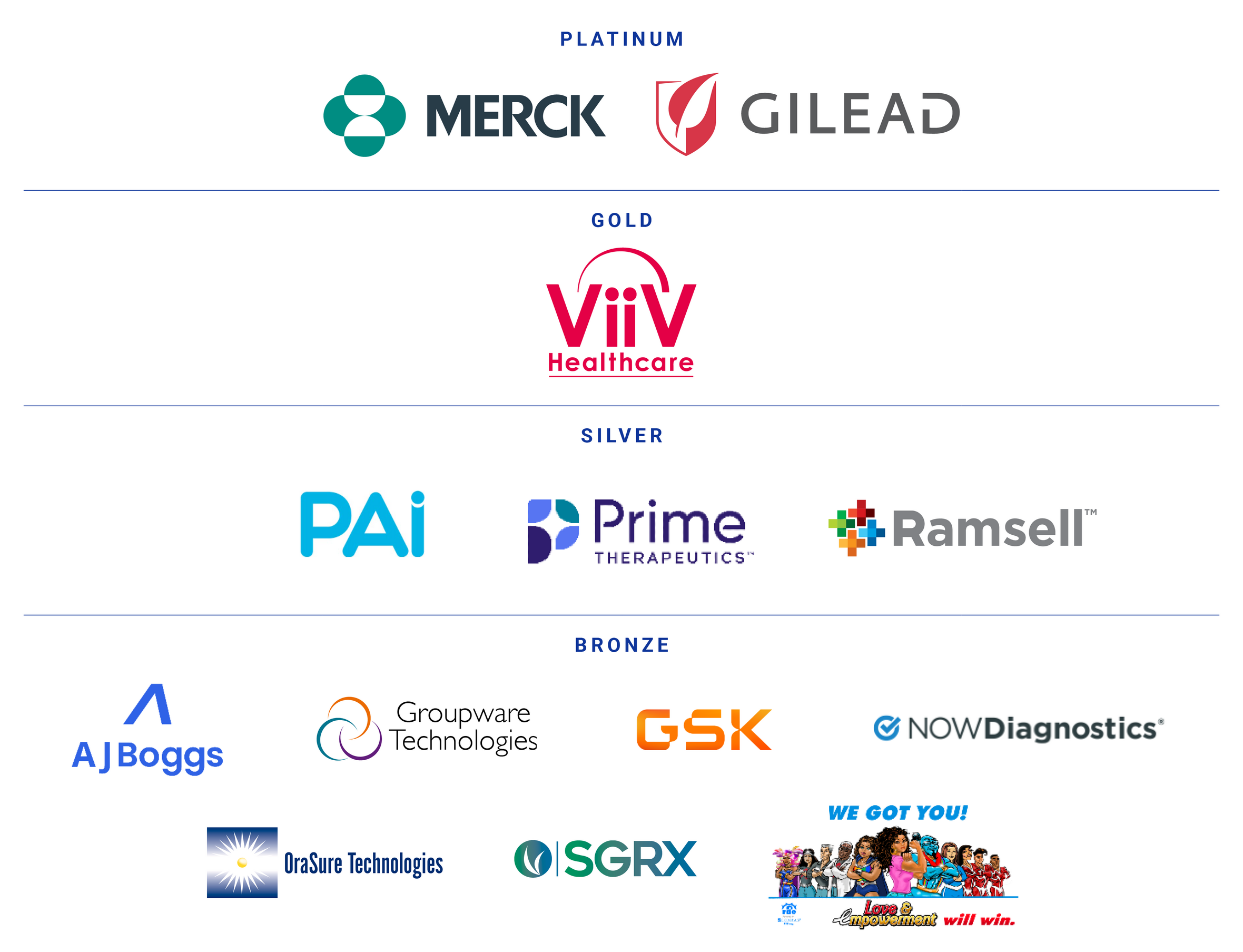 Sponsor logos for the 2025 Annual Meeting