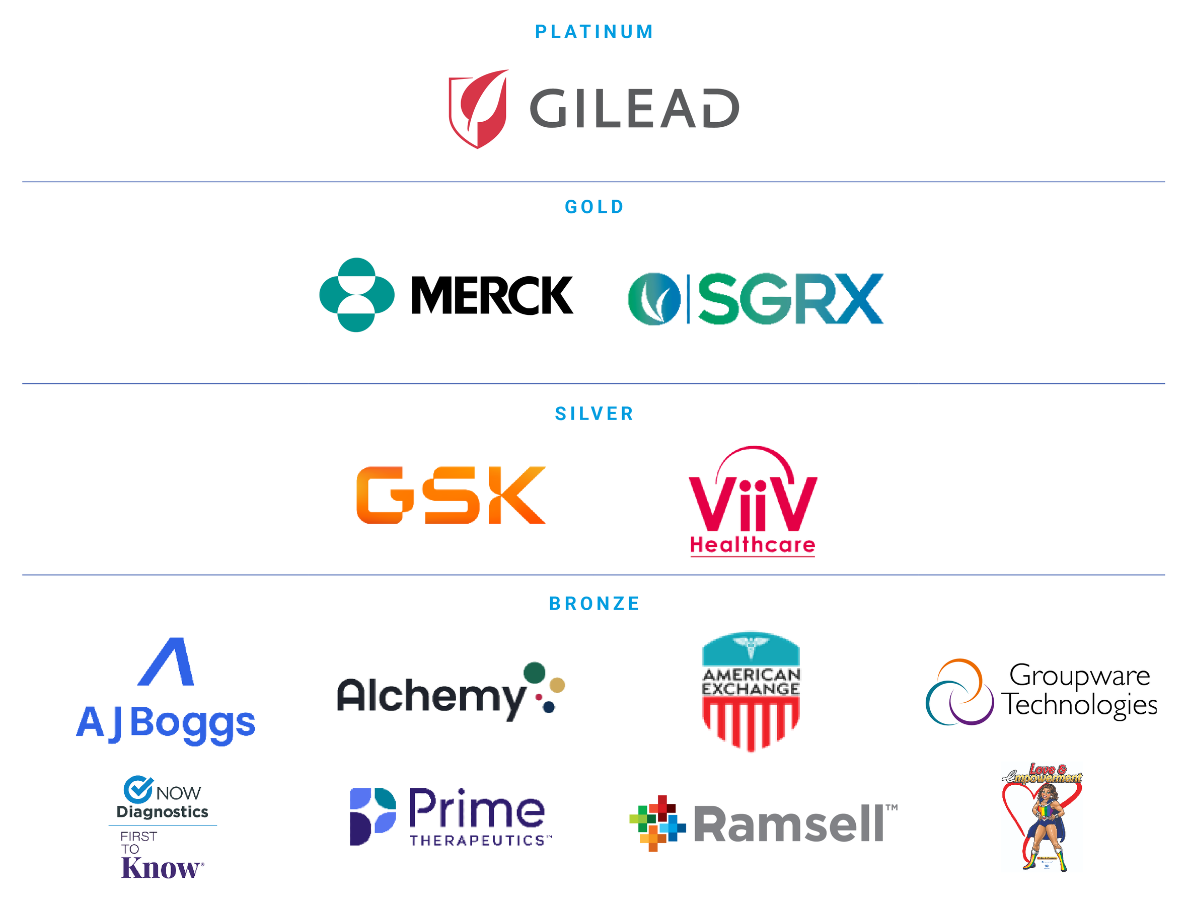 Sponsor logos