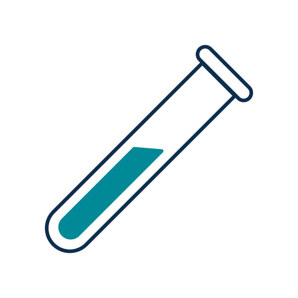 Icon of a test tube