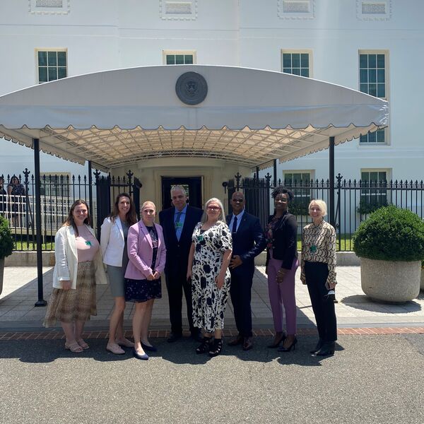 NASTAD Executive Director and Members at White House