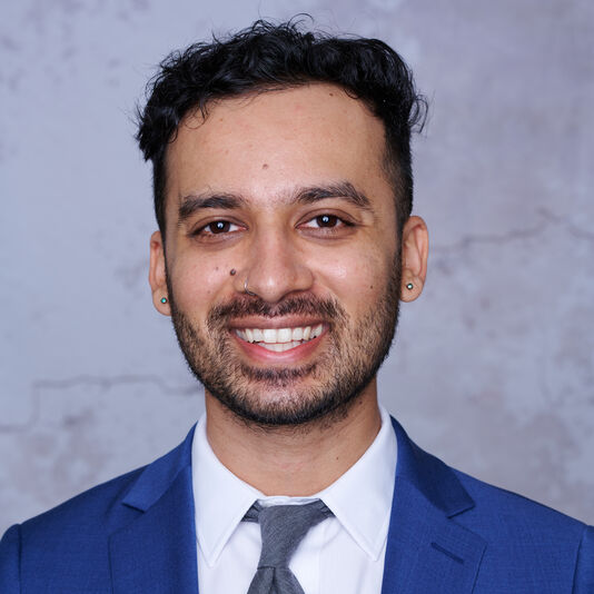 Professional headshot of Vrushabh